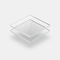 Placas de metacrilato transparente